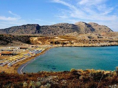 Next To Haraki Beach , Taverns Bars & 10 To Lindos Dış mekan fotoğraf